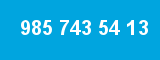985 743 54 13